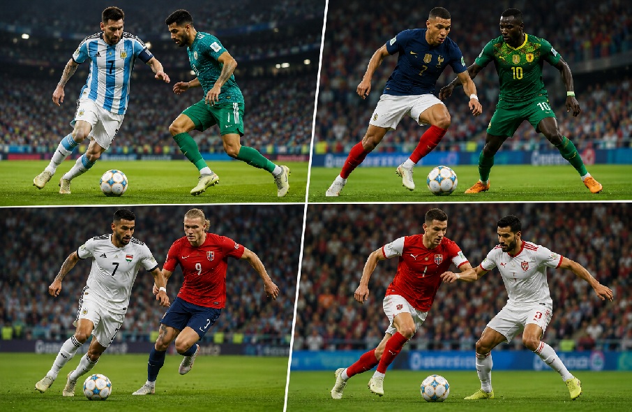 Results of the sixth day of the World Cup: Argentina and France start with victories, Norway crushes Iraq.