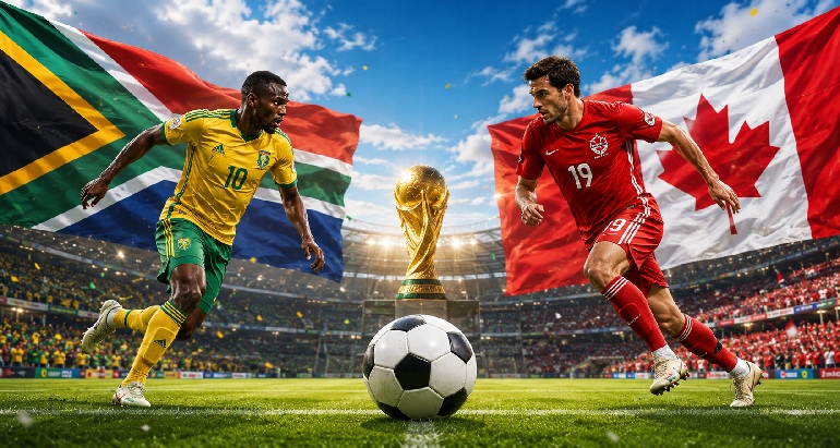 Match Forecast 1/16 Final World Cup 2026: South Africa — Canada